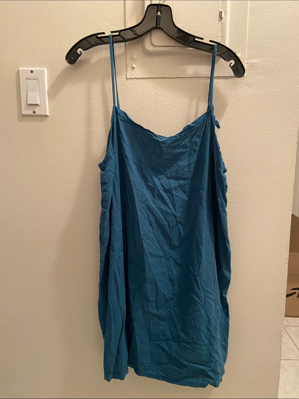 Vitamin A Teal Spaghetti-Strap Camisole